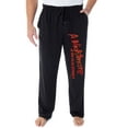 thumbnail image 5 of A Nightmare On Elm Street Men's Classic Logo Lounge Bottoms Pajama Pants, 5 of 5