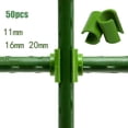 thumbnail image 2 of GYZEE 50Pcs Plant Trellis Connector Clip Stake Clips For Fixed Garden Frame Rod 20mm, 2 of 6