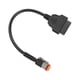 thumbnail image 2 of Jadeshay Cable OBD2, Adaptador de Cable de diagnóstico OBD2 para Motocicleta, 4 Pines, 32 cm/12,6 Pulgadas, reemplazo para 883‑XL883, 2 of 5