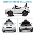 thumbnail image 5 of EastVita Kids Electric Car Licensed Dodge Challenger Ride On Car 12V Electric Vehicles Battery Powered with Remote Control, LED Lights, Bluetooth, MP3, 5 of 6