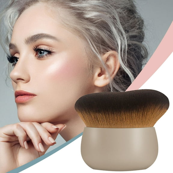 Tuscom Large Powder Brush for Face & Body - Soft Fluffy Blush Brush, Non-Irritating, Streak-Free Tanning & Makeup Application (Powder/Liquid), Ideal Gift for Women