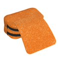 thumbnail image 4 of Hirioo Orange Glitter2 for Large Grid Mesh Pencil Case with Zipper Stationery Organizer Case, 4 of 7