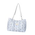 thumbnail image 2 of Bolso tote para mujer, bolso de hombro moderno y ligero para el trabajo, el ocio y las compras. Azul, 2 of 9