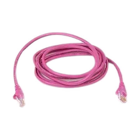 UPC: 0722868611869 | Belkin A3L980-20-PNK-S 20 ft. Cat 6 Pink CAT6 UTP Patch Cable