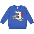 thumbnail image 2 of Inktastic 3rd Birthday Outer Space Theme Toddler Sweatshirt, 2 of 4