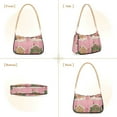 thumbnail image 7 of FORMRS Womens Shoulder Bag with Chain Strap Clutch Purse Cute Tote Handbag, Pink Christmas House, 7 of 7
