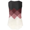 thumbnail image 4 of Birdeem Débardeur pour Femmes Mode Féminine Col Rond Uni T-Shirt Sans Manches Ample, 4 of 12