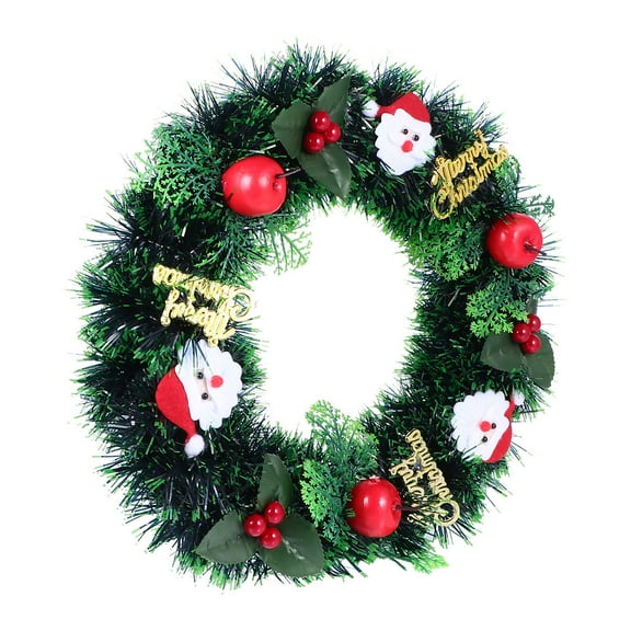 GOOHOCHY Christmas Door Hanger Round present 1Pack