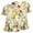 01-Beige, variant on 2026 Hawaiian Scrub Tops for Women Short Sleeve Vneck Stretch Holiday Scrub Shirt Floral Graphic Tees Nursing Workwear with Pockets Saffron XXL