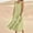 Green, variant on Sakmal with Pocket Dresses for Women Graphic Loose Fit Sleeveless Comfort Fit Green Maxi Slip Dress