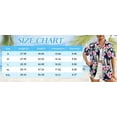 thumbnail image 7 of MOUSYA Women Hawaiian Shirt Soft Cool Summer Hawaii Shirts Floral Tropic Print V Neck T-Shirt Short Sleeve Button Up Tops, 7 of 7