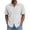 White, variant on Cmfcve Men's Short Sleeve Shirts Cotton Casual Lightweight Button Down Shirt Beach Vacation Summer Tops with Pocket