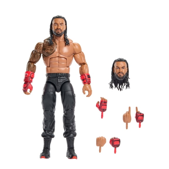 WWE Elite Collection Top Picks Roman Reigns Action Figure & Accessories, 6-inch Collectible Set (Styles May Vary)