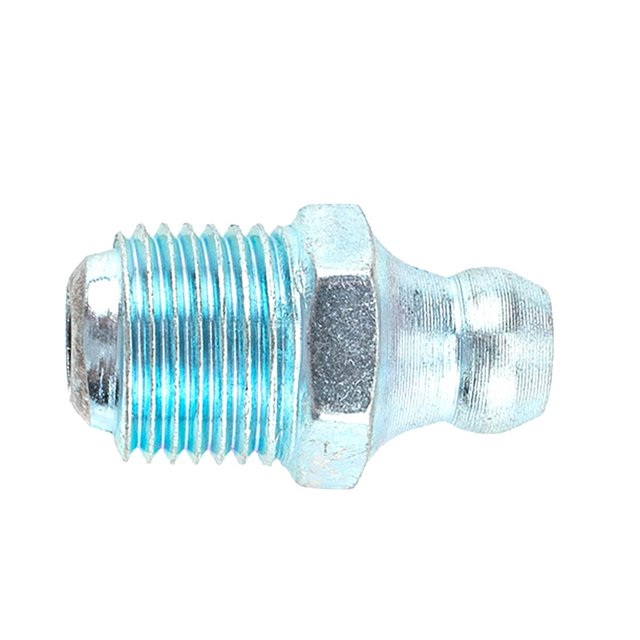 Grease Fitting Assortment 45 Degrees set grease fitting 90 Degrees Straight Grease Nozzle Oil Nipple with Caps, 140pcs