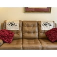 thumbnail image 3 of Bittlemen Furniture Company Reversible Polyester Sofa Headrest Slipcover, Beige, 3 of 5