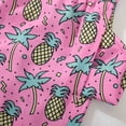 thumbnail image 6 of MADHERO Boy's 2 in 1 Swim Trunks with Liner Funny Printed Swim Shorts for Kids Pink Pineapple/Blue Duck 8, 6 of 7