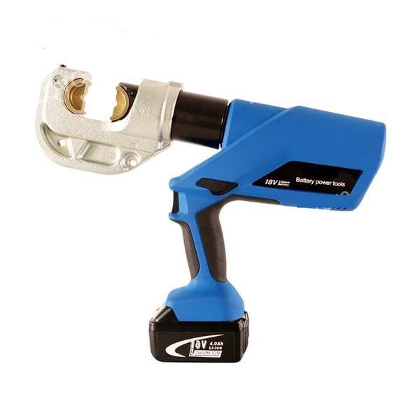 Electric Hydraulic Clamp EZ-400 18V Lithium Battery Rechargeable Wire Crimper Cable Crimping Tool Portable Terminal ,Easy to Operate