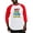 Red/White, variant on CafePress - Just One More Level Baseball Jersey - Cotton Baseball Jersey, 3/4 Raglan Sleeve Shirt