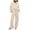 Beige, variant on Womens Jumpsuit, 2 Piece Sets for Women Summer, Jumpsuits for Women Casual
