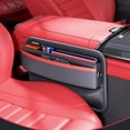 thumbnail image 1 of Suncoda Storage Boxs, Car Seat Filler Organizer Car Seam Central Control Storage Box with Multiple Card Slots Texture Car Bag Auto Console Side Storage Box Organizer Front Seat, 1 of 9