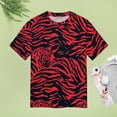 thumbnail image 4 of Animal Print Patterns T Shirts Basic T-Shirt Short Sleeve Ladies Tee Shirt Summer Graphic Clothing, 4 of 6