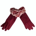 thumbnail image 4 of Guantes de invierno elegantes y calientitos para mujer MUYTU Guantes elegantes para dama, 4 of 4