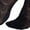 Black, variant on 10-Pack Women's Floral Sheer Knee High Socks | Stay-Up Assistance | 15 Denier