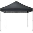 thumbnail image 2 of Zimtown 10' x 10' Pop Up Canopy Tent Folding Tent Gazebo Instant Shelter W/ Two Sidewall and Carry Bag,Black,Sidewall Expandable to 10'x20' or 10'x30', 2 of 9