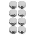 thumbnail image 1 of DEEPCRAFF 8 Set Mirror Hanger Zinc Alloy Round Bright Finish for Bathroom Installation, 1 of 8
