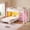 White, variant on Mabor Twin Over Twin Low Bunk Bed with 4 Storage Drawers, 3 Toy Bins & LED Lights,Twin Size Metal Bunk Bed with Full-Length Guardrail & Inclined Ladder, 3-in-1 Modular Bunk Beds, Space Saving,Black