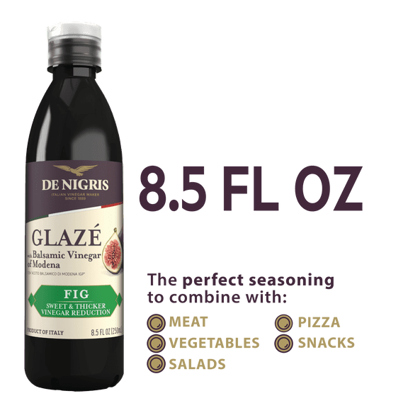 De Nigris Premium Fig Glaze, 8.5 fl oz