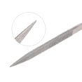 thumbnail image 3 of 10Pcs 5mm x 180mm Triangular Diamond Needle File 150 Grit, 3 of 4