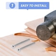 thumbnail image 2 of BRIGHTFUFU 50 Pcs Vis en Métal Inoxydable Haute Résistance pour Usage Intérieur, 2 of 8