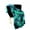 Green Blue, variant on Plutus Green Blue Northern Lights Faux Fur Luxury Throw Blanket