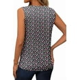 thumbnail image 4 of KISSMODA Women's Tank Tops V Neck Casual Sleeveless Tops for Women 2025 Basic Trendy Tank Oversized Summer Blouses S-3XL, 4 of 5