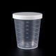 thumbnail image 4 of Taza Medidora de Plástico de 30mL para Cocina y Laboratorio 10Pcs con Tapa, 4 of 5