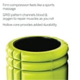 thumbnail image 4 of TriggerPoint GRID 1.0 13" Firm Exercise Foam Roller, Lime, 4 of 7