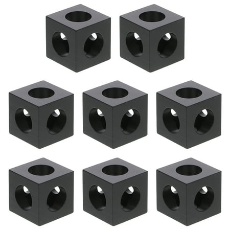 

Rosarivae 8pcs Corner Brackets Cube Compatible with 2020 Series Aluminum Extrusion Profile