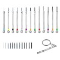 thumbnail image 4 of 13 Pieces Watch Repair Screwdriver Set Sturdy Portable Jewelry Making Tool Screws Small Home for Watch Jewelers Glasses Computer Phone, 4 of 8