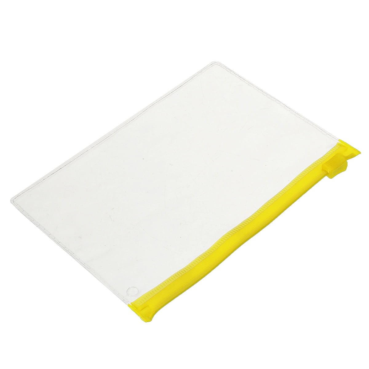 large clear plastic pencil case