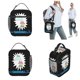 thumbnail image 3 of Bolsas de almuerzo con aislamiento de dibujos animados de amigos sonrientes divertidos para exteriores, bolsa de almacenamiento de alimentos Smormu, enfriador térmico portátil, loncheras, 3 of 4