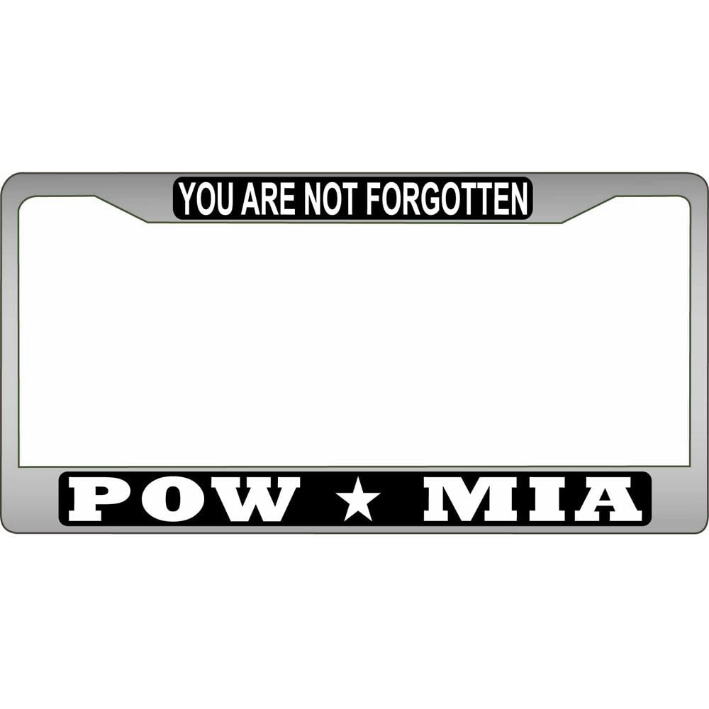 pow mia license plate frame pow mia license plate frame