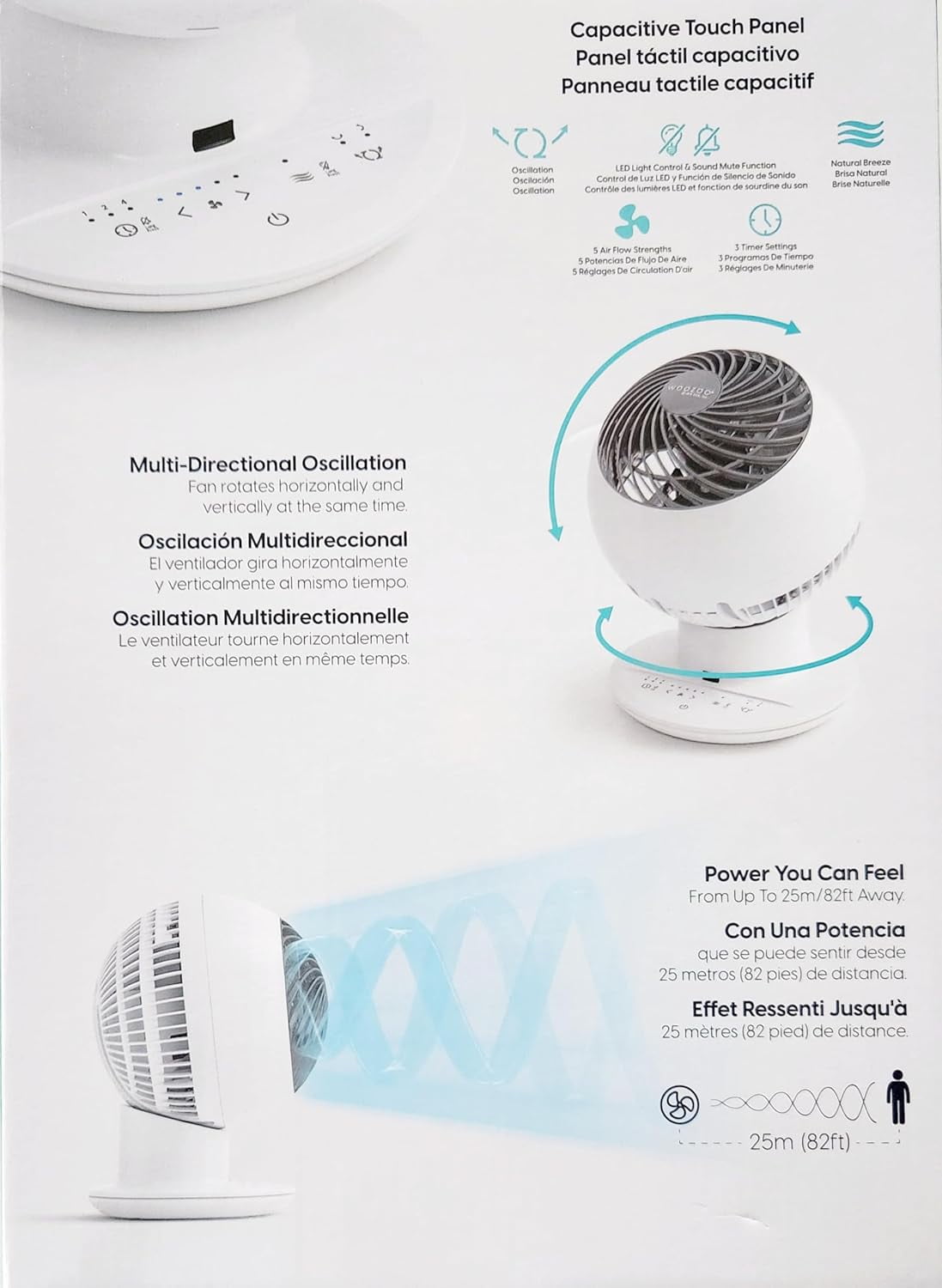 Woozoo 5-Speed Globe Fan