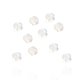 thumbnail image 4 of Guardurnaity 10 Uds., Pendiente de goma, tapón trasero, tapón de seguridad antialérgico de silicona transparente, tapones para los oídos transparente 4 * 5mm 2piezas Guardurnaity CBP059748, 4 of 5