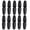 3cm-Black single hole, variant on 10Pcs Single Hole Wooden Buttons Sewing Buttons Fasteners For Handmade Garment Bag Clothing Repair Sewing Project