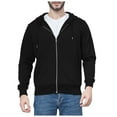 thumbnail image 2 of Rrunsv Hoodies for Men Casual Zip Up Hoodies with Pockets Long Sleeve Fashion Sweatshirt Sports Hooded Jacket Mens Clothes Black,4XL, 2 of 3