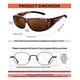 thumbnail image 4 of Gafas de sol polarizadas KANASTAL UV400 para usar sobre lentes, para hombre y mujer, 4 of 6