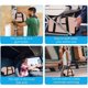 thumbnail image 5 of Bolsa de gimnasia de viaje de 14 pulgadas | Bolsa de lona deportiva compacta e impermeable con correa ajustable para el hombro | Poliéster ligero, gran capacidad de almacenamiento, bolsillos, 5 of 5