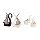 thumbnail image 5 of estatua de cisne,Figuras de cisne,estatuas,decoración del hogar,fiesta de bodas,estatua de cisne,Estatuas y figuritas de cisne de cerámica modernas Esculturas,Escultura de animales, 5 of 8