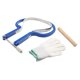 thumbnail image 1 of de goma para raqueta de tenis de mesa, herramienta fácil de usar, accesorios resistentes, se adapta a todas las curvas de raqueta y es, 1 of 8